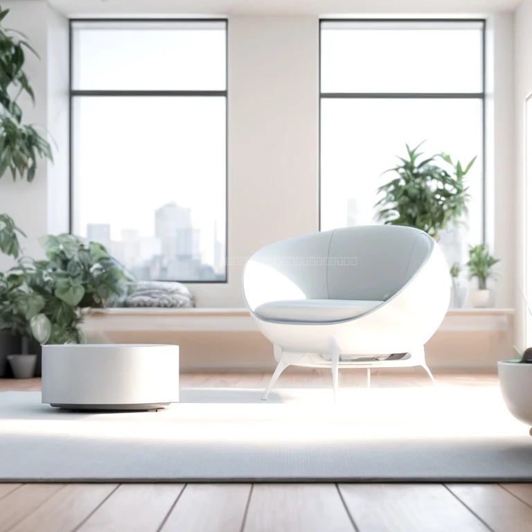 AIによるスマートエアシステムのイメージ